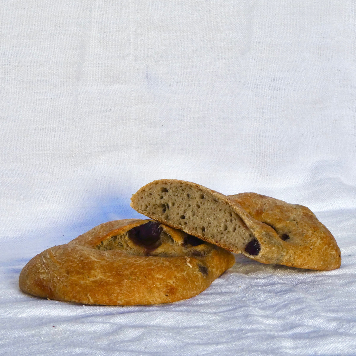 Fougasse aux olives de Kalamata