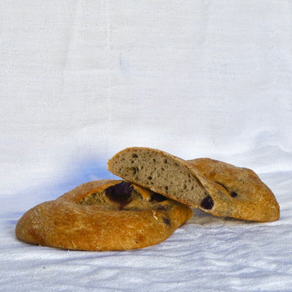 Fougasse aux olives de Kalamata